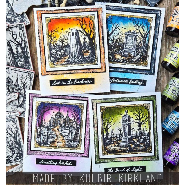 Simon Says Stamp Framed Frights Wafer Dies sss494 spooky