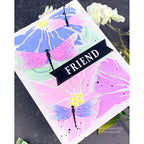 Simon Says Stamp Friendly Blossoms Wafer Dies 1562sdc In My Heart Friend Card Amy Rysavy | color-code:ALT05