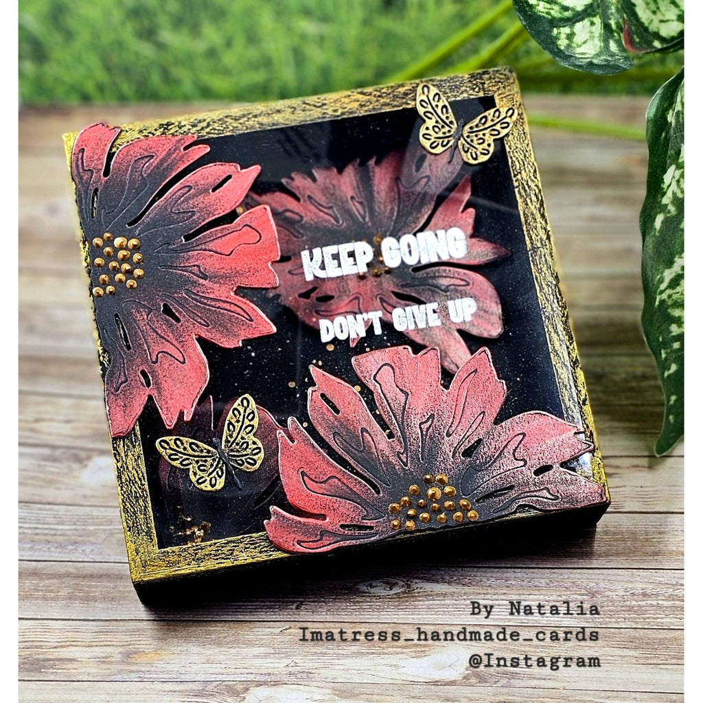 Simon Says Stamp Friendly Blossoms Wafer Dies 1562sdc In My Heart Keep Going Frame