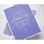 Simon Says Stamp Frozen Fractal Hope Wafer Dies 1746sd Stamptember Jennifer McGuire Purple Christmas Card | color-code:ALT02