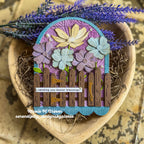 Simon Says Stamp Garden Gate Wafer Dies 1518sdc In My Heart Easter Blessings Card