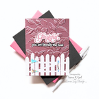 Simon Says Stamp Garden Gate Wafer Dies 1518sdc In My Heart Easter Fantasy Garden Gratitude Card