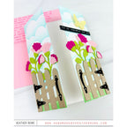 Simon Says Stamp Garden Gate Wafer Dies 1518sdc In My Heart Grateful Gatefold Card | color-code:ALT03