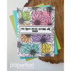 Simon Says Stamp Getting Old Wafer Dies 1449sdc In My Heart Humorous Birthday Card