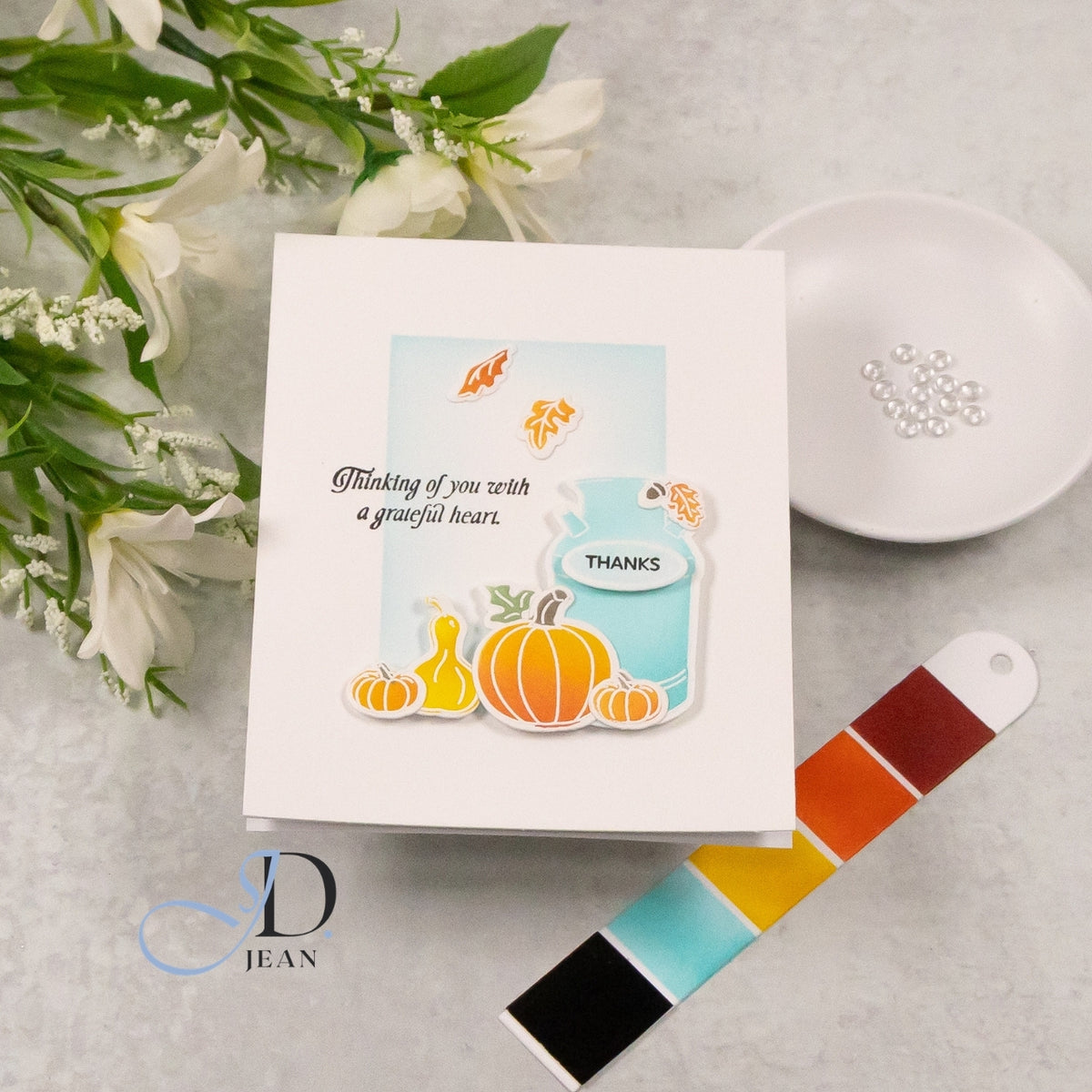 Simon Says Stamp Grateful Moments Suite set1365wa Thank You Card Jean Doeringsfeld | color-code:ALT04