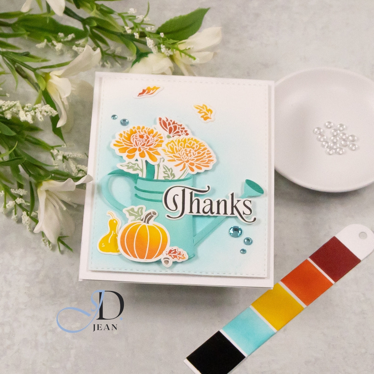 Simon Says Stamp Grateful Moments Suite set1365wa Thank You Card Jean Doeringsfeld watering can | color-code:ALT03