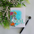 Simon Says Stamp Grateful Moments Suite set1365wa Thank You Card Sandi MacIver aqua | color-code:ALT07