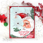 Simon Says Stamp Hand-Drawn Snowflake Wafer Dies 1830sd Holiday Card Suzy Plantamura