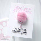 Simon Says Stamp Having Fun Wafer Dies 1702sdc Cotton Candy Encouragement Card Cathy Zielske | color-code:ALT02