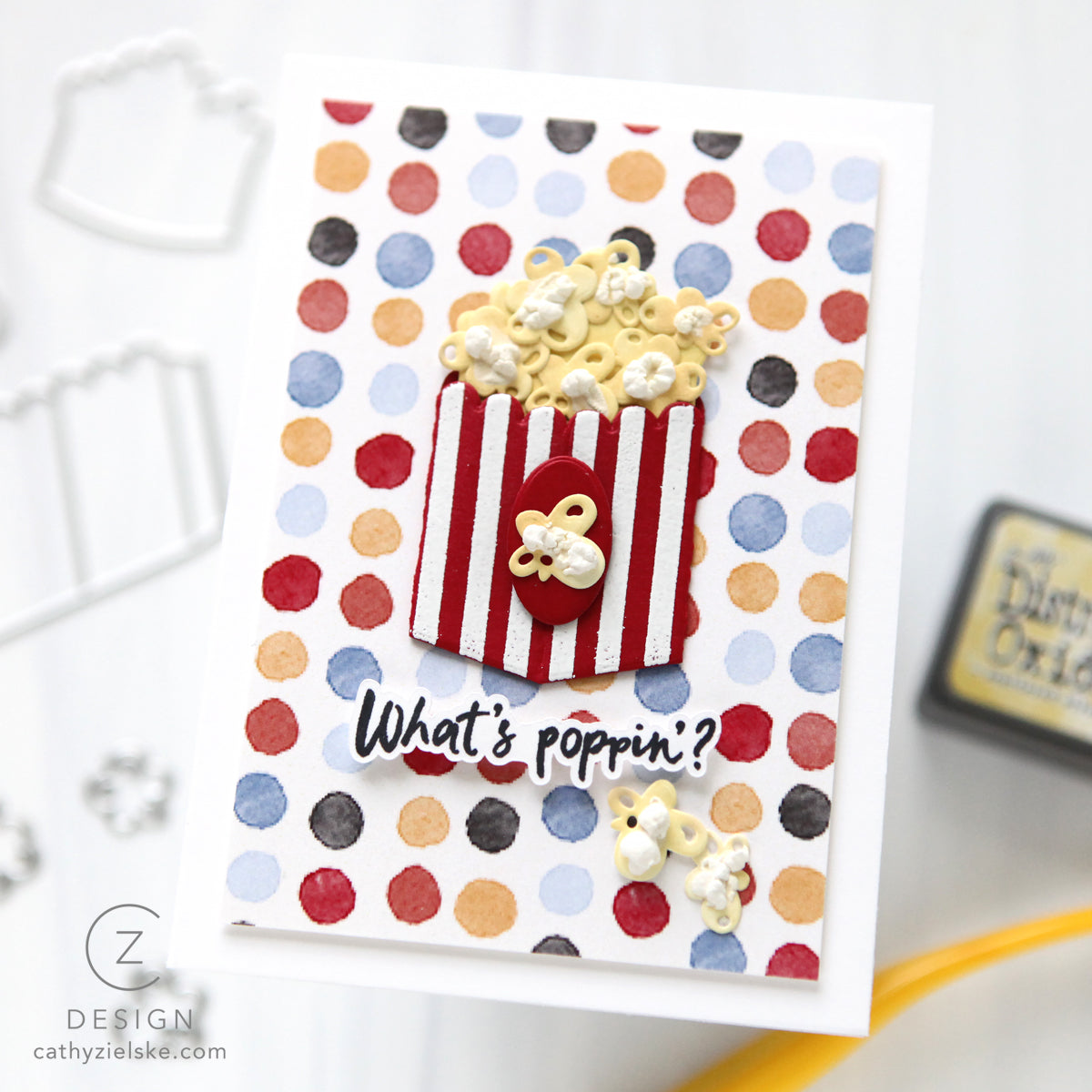 Simon Says Stamp Having Fun Wafer Dies 1702sdc What's Poppin' Card Cathy Zielske | color-code:ALT01