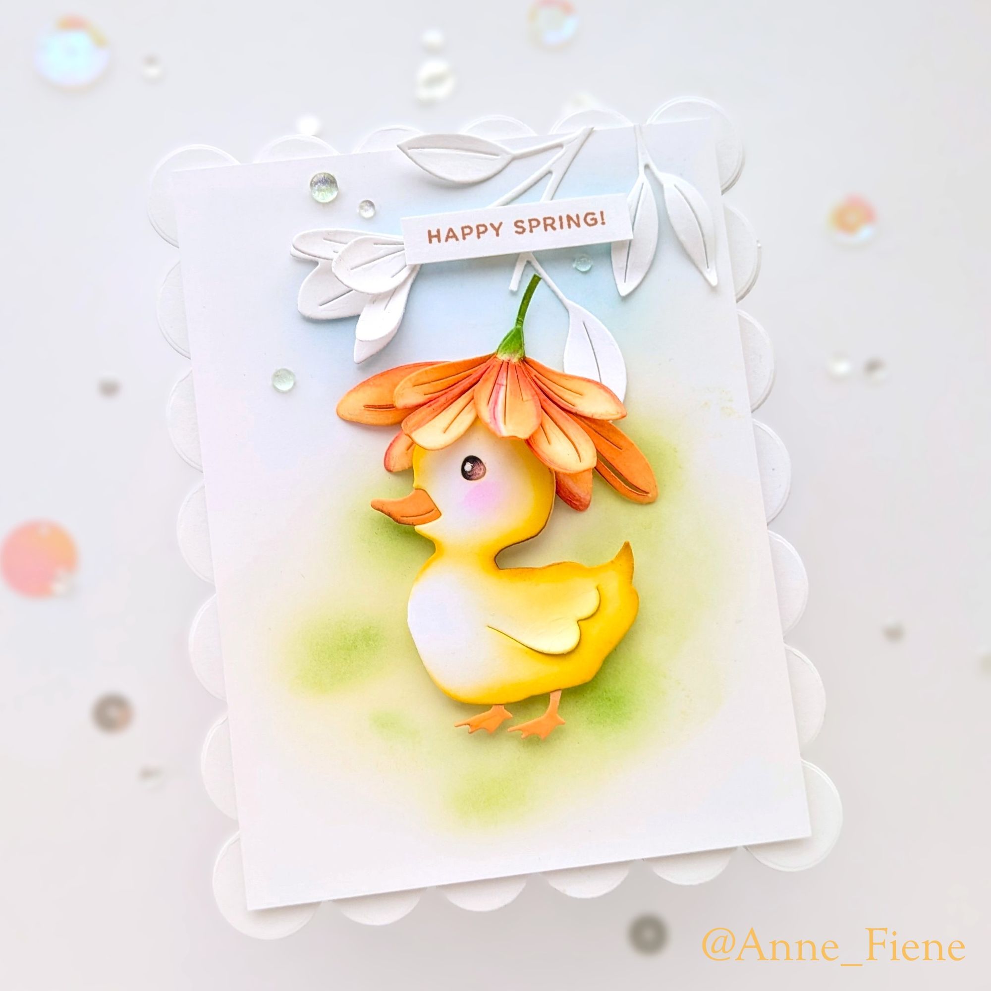 Simon Says Stamp In My Heart Collection I Want It All Stand Alone Dies set1209sa Cute Duckling