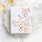 Simon Says Stamp In My Heart Collection I Want it All Cardstock 8 Sheets 0326mp Butterfly Mom Card Heather Hoffman | color-code:ALT05