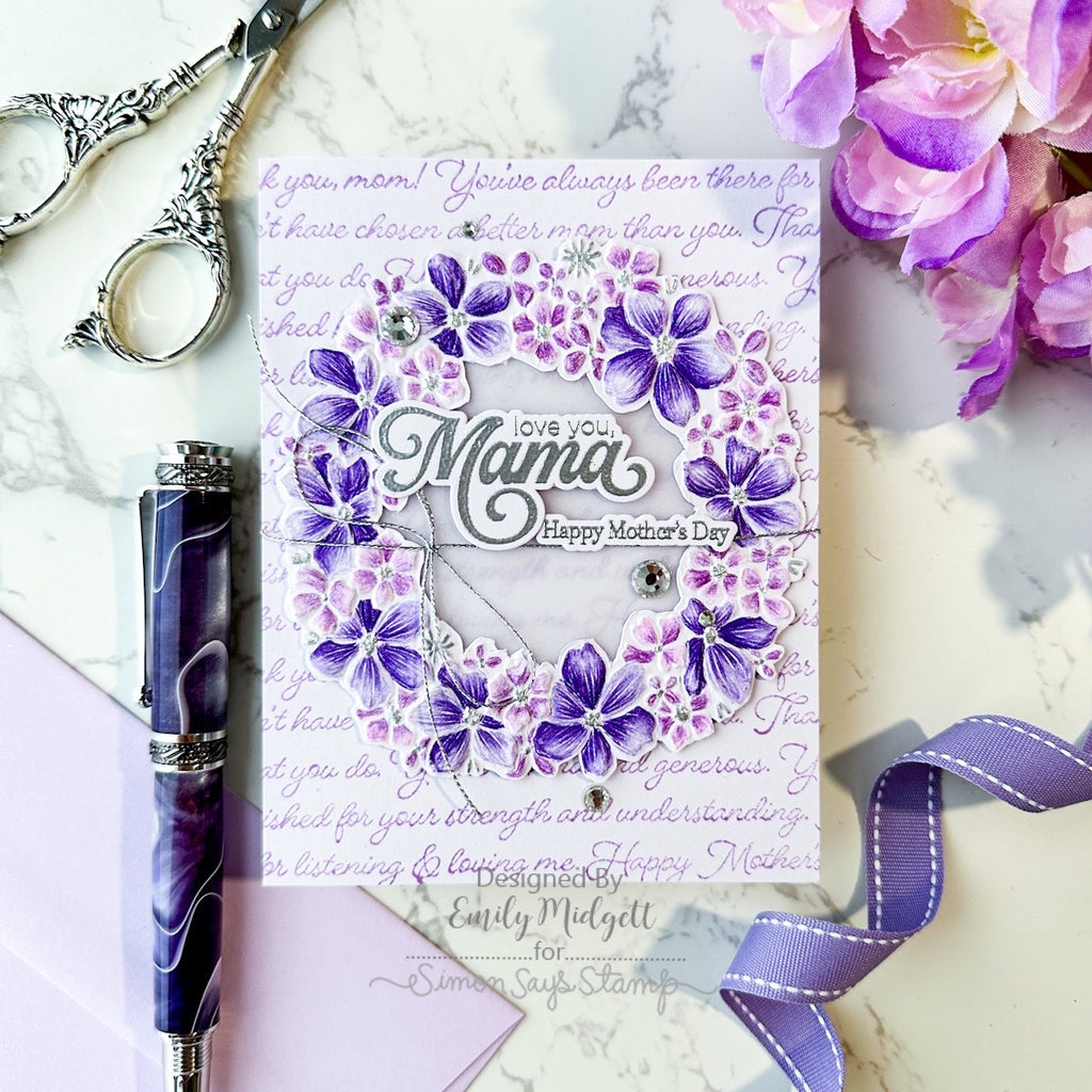 Simon Says Stamp In My Heart Collection I Want it All Cardstock 8 Sheets 0326mp Love You, Mama Card | color-code:ALT09