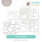 Simon Says Stamp Layering Templates and Dies Artful Palette set1164ap