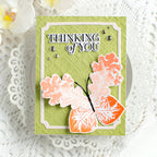 Simon Says Stamp Leaf Prints 2 Wafer Dies 450sss Heather Hoffman Autumn Thinking of You Card