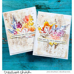 Simon Says Stamp Leaf Prints 2 Wafer Dies 450sss Jenn Shurkus Watercolor Autumn Leaves Cards | color-code:ALT04