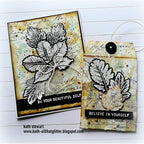 Simon Says Stamp Leaf Prints 2 Wafer Dies 450sss Kath Stewart Encouragement Duo  | color-code:ALT05