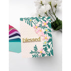 Simon Says Stamp Leafdance Flowers and Frame Wafer Dies s1129 Every Happiness Simeen Batra Blessed Card