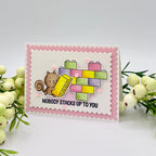 Simon Says Stamp Let's Connect Wafer Dies 1284sdc In My Heart Nobody Stacks Up to You Card | color-code:ALT02
