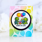 Simon Says Stamp Let's Shellebrate Wafer Dies 1325sdc In My Heart Belated Birthday Turtles Card | color-code:ALT02
