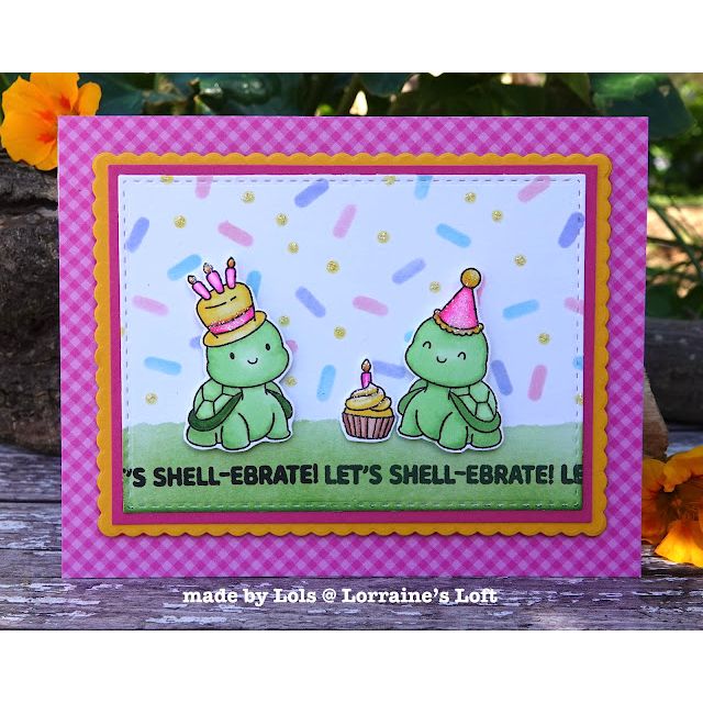 Simon Says Stamp Let's Shellebrate Wafer Dies 1325sdc In My Heart turtle | color-code:ALT04
