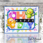 Simon Says Stamp Lettered Oh Happy Day Wafer Dies 1596sdc Always There Birds Card Rachel Alvarado