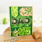 Simon Says Stamp Lettered Oh Happy Day Wafer Dies 1596sdc Always There Tags Dad Card Christine Okken