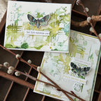 Simon Says Stamp Moth Study Wafer Dies 436sss Green Encouragement Cards Stacy Hutchinson