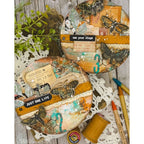 Simon Says Stamp Moth Study Wafer Dies 436sss Mixed Media Circle Makes Natasha Vacca