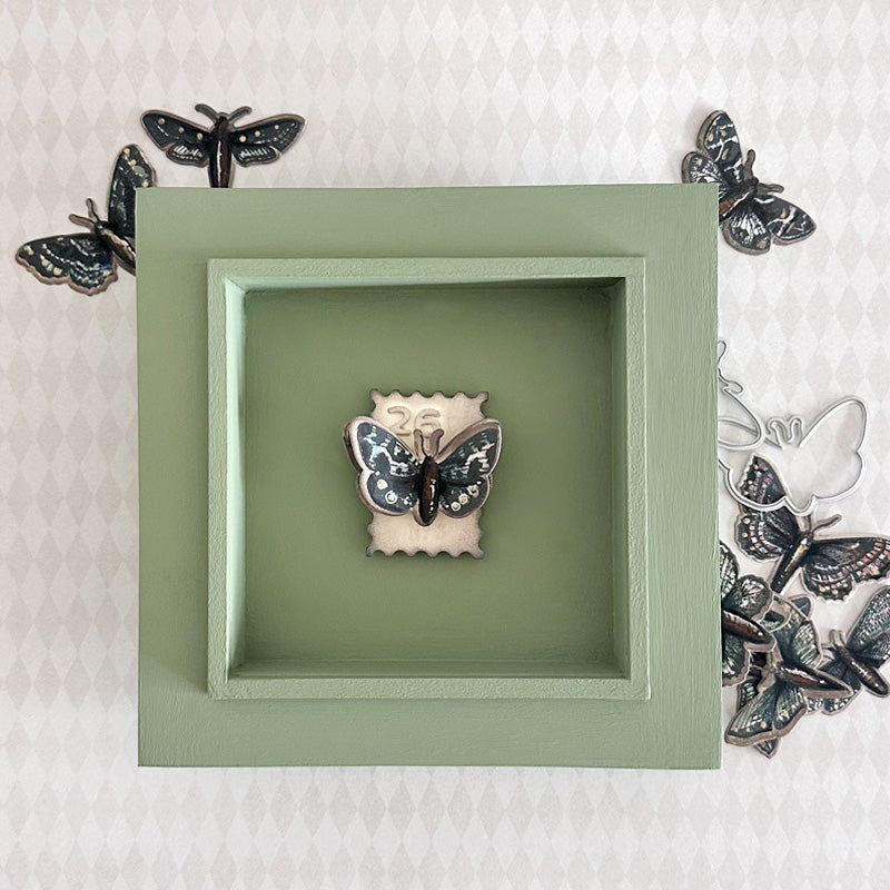 Simon Says Stamp Moth Study Wafer Dies 436sss Moth in a Frame Renée Bergeron