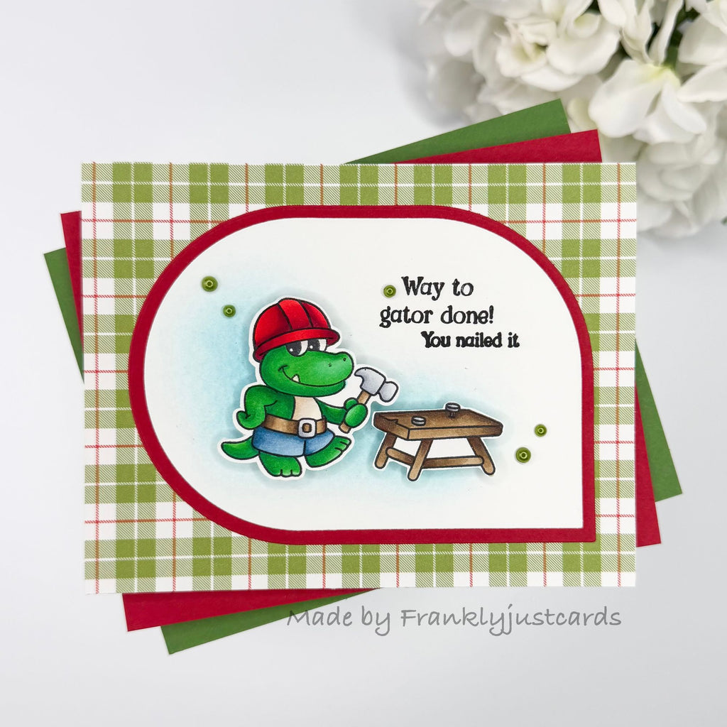 Simon Says Stamp Mr. Snappy Wafer Dies 1681sdc Always There You Nailed It Card Debbie Frank
