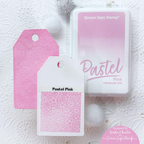 Simon Says Stamp Pastel Premium Ink and Re-inker Set Pink pt102set Swatch Tags Keisha Charles