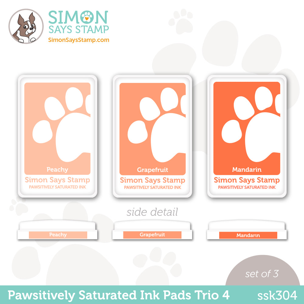 Simon Says Stamp Pawsitively Saturated Ink Trio 4