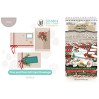 Simon Says Stamp Pine and Post Gift Card Envelope Wafer Dies and Tim Holtz idea-ology 2025 Christmas Sticker Book Bundle