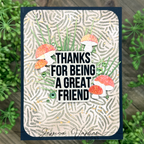 Simon Says Stamp Rounded Rectangles Wafer Dies 1387sd Always There Mushroom Thanks Card Jessica Vasher