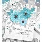 Simon Says Stamp Rustic Layering Flower Wafer Dies s930 Stamptember Birthday Card Tracy Ware | color-code:ALT07