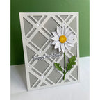 Simon Says Stamp Rustic Layering Flower Wafer Dies s930 Stamptember Daisy Birthday Card Lisa Addesa | color-code:ALT09