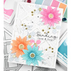 Simon Says Stamp Rustic Layering Flower Wafer Dies s930 Stamptember Hugs Card Tracy Ware | color-code:ALT11
