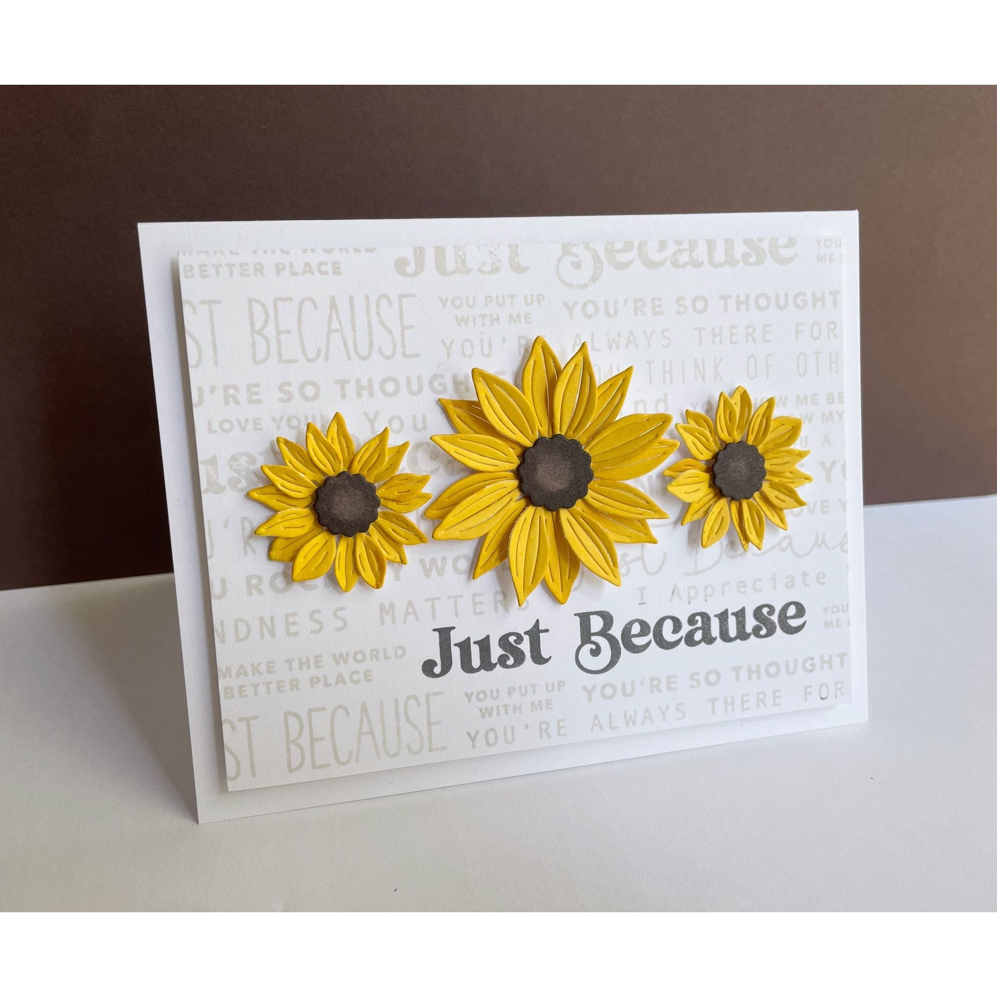 Simon Says Stamp Rustic Layering Flower Wafer Dies s930 Stamptember Just Because Card Lisa Addesa | color-code:ALT08