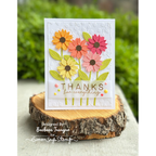 Simon Says Stamp Rustic Layering Flower Wafer Dies s930 Stamptember Thank You Card  Barbara Tarayao | color-code:ALT16