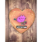 Simon Says Stamp Sassy Sally Wafer Dies 1560sdc Heart to Heart Sassy Heart Card Wendy Horsley