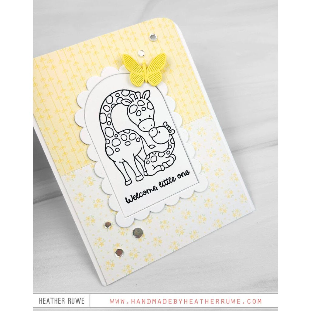 Simon Says Stamp Scalloped Arches Frames Wafer Dies 1540sd In My Heart giraffe | color-code:ALT08