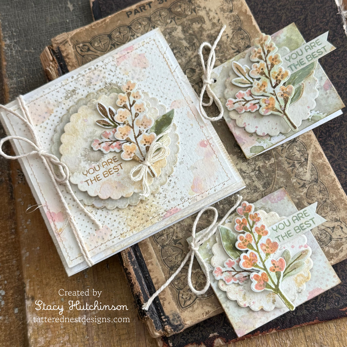 Simon Says Stamp Scalloped Circles Wafer Dies 8022sd Friend Like You Stacy Hutchinson Square Friend Card and Gift Tags | color-code:ALT08