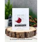 Simon Says Stamp Sentiment Labels 2.0 Wafer Dies 1359sd STAMPtember Christmas Card Michelle Peckham