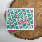 Simon Says Stamp Set of 2 Stencils Quilted Modern Star 1131mt Stamptember Kristin Sluhan Birthday Card 