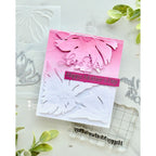 Simon Says Stamp Set of 3 Stencils Friendly Blossoms 1117stc In My Heart Ombre Mother's Day Card | color-code:ALT04