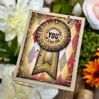 Simon Says Stamp Set of 3 Stencils Spotlight Burst Trio 1155st Celebrating You Card Joe Sysavath