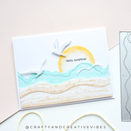 Simon Says Stamp Shine On Collection I Want It All Stand Alone Dies set1275sa Flying Seagulls Amanda Fitterer