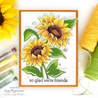 Simon Says Stamp! Simon Says Stamp Suzy's FLOWER SENTIMENTS Watercolor Prints szwcfs18 Friend Card Suzy Plantamura | color-code:ALT01
