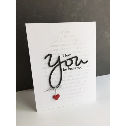 Simon Says Stamp! Simon Says Stamps And Dies YOU MATTER Set271YM Friend Card Lisa Addesa